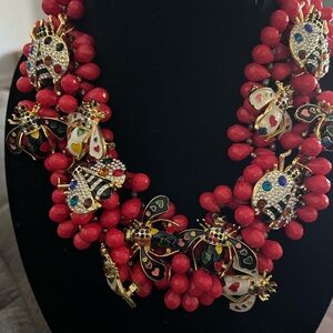 Sassy Jones vintage Danity  bug bib set.never used.